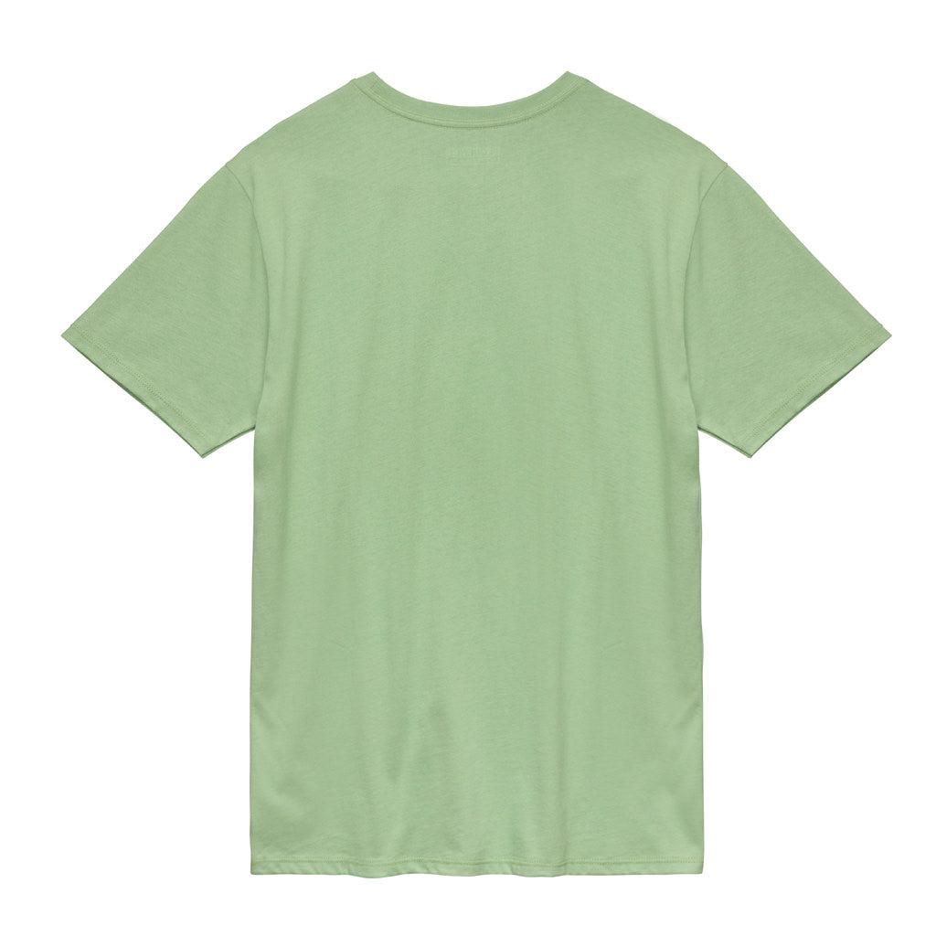 Florence Marine X Logo Organic T-Shirt - Light Sage back
