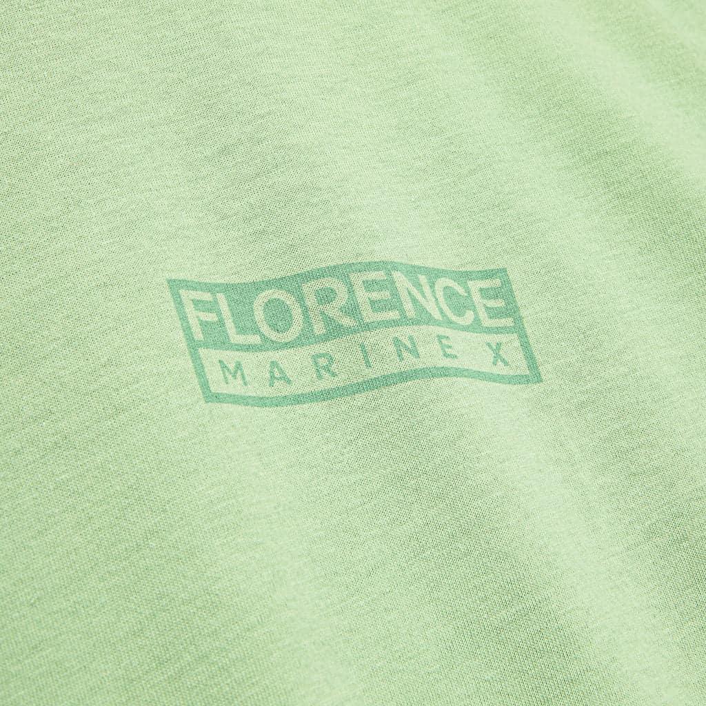 Florence Marine X Logo Organic T-Shirt - Light Sage brand