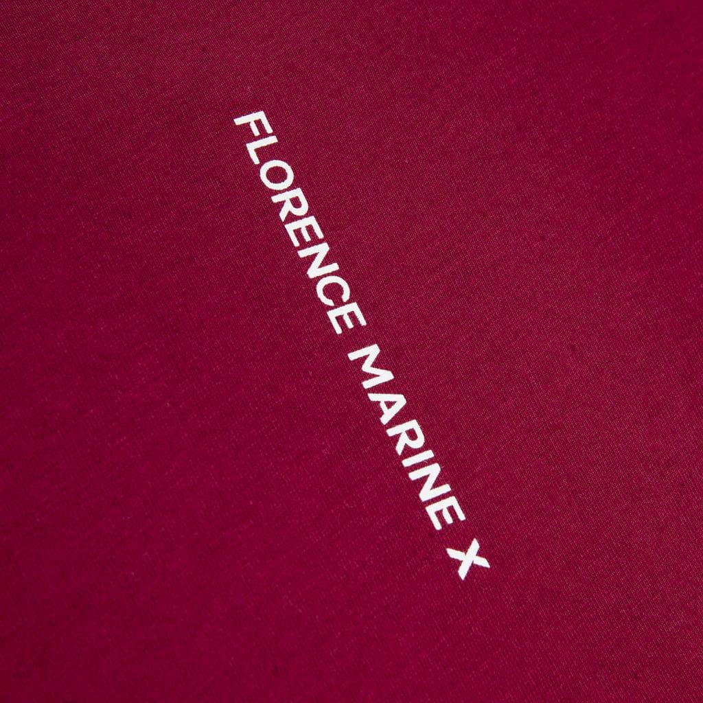 Florence Marine X Marine Exploration T-Shirt - Maroon brand