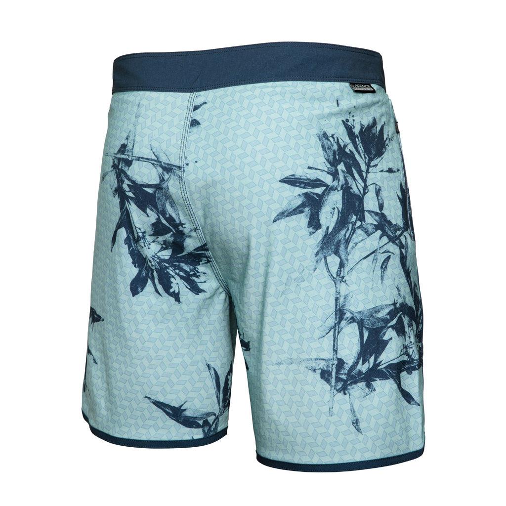 Florence Marine X Naupaka Boardshort - Steel Blue back