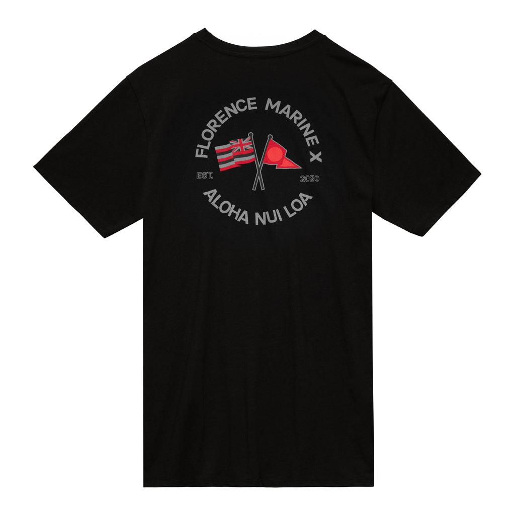 Florence Marine X Nui Loa Organic T-Shirt - Black back