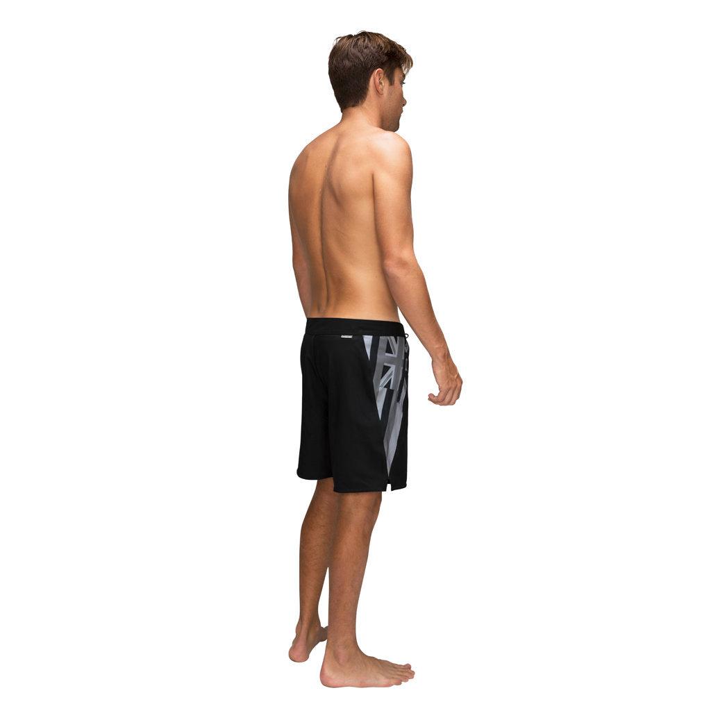 Florence Marine X Pro Hawaii Boardshort - Black on model back