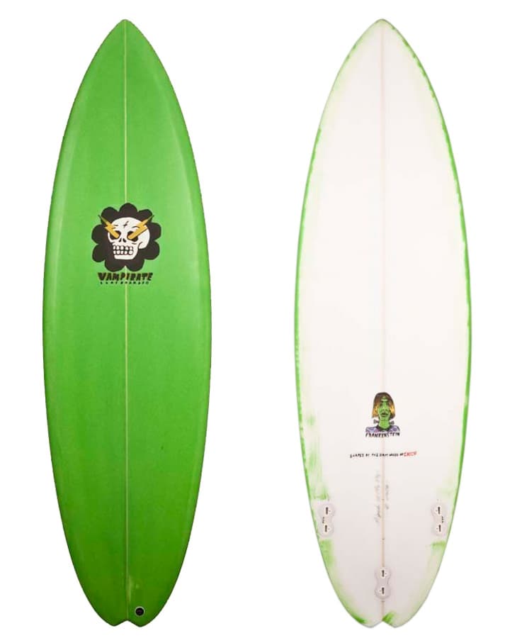Vampirate Surfboards サーフボード Buy the Vampirate Frankenstein 5ft 10in Surfboard Online Now