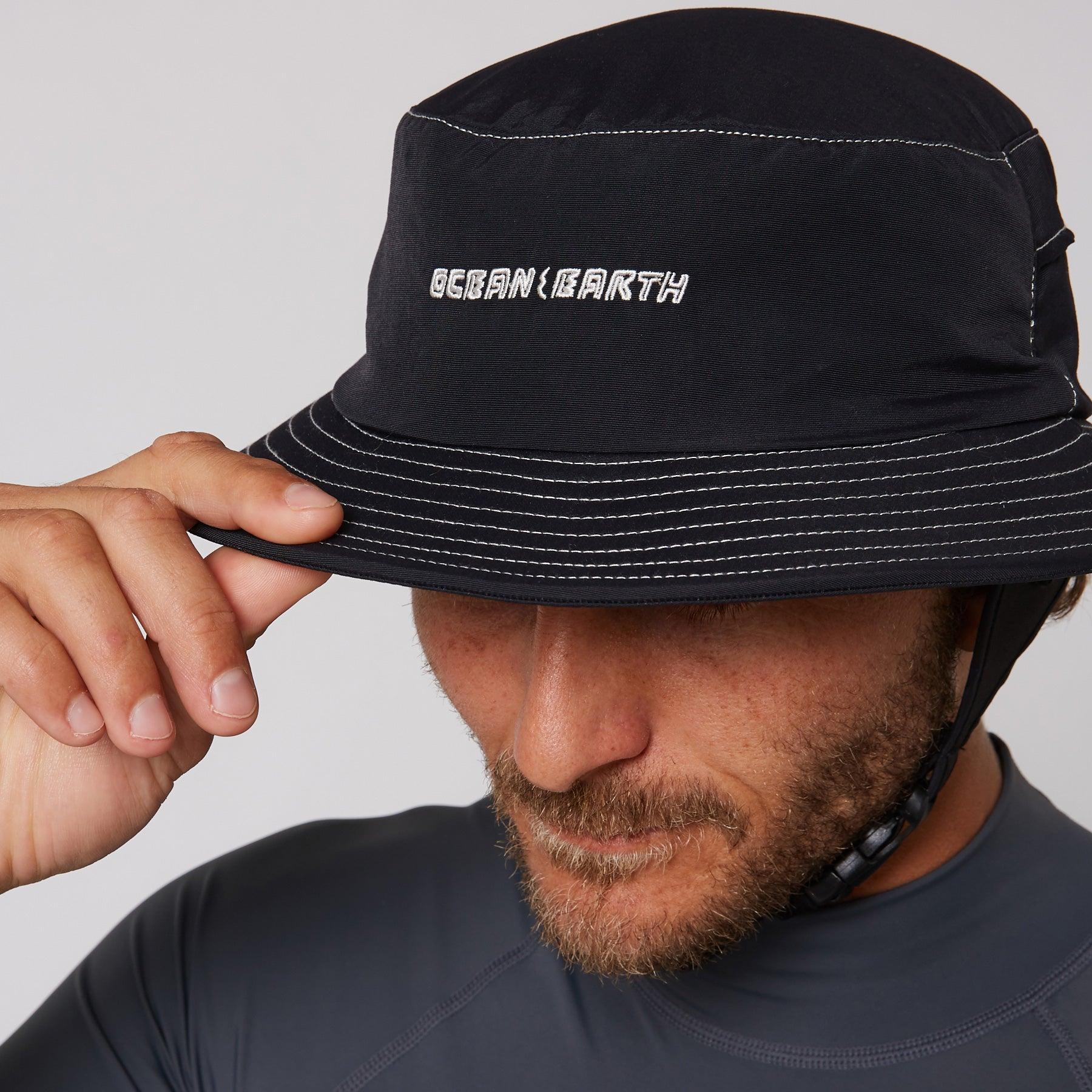 G-Land Soft Peak Surf Hat - Black