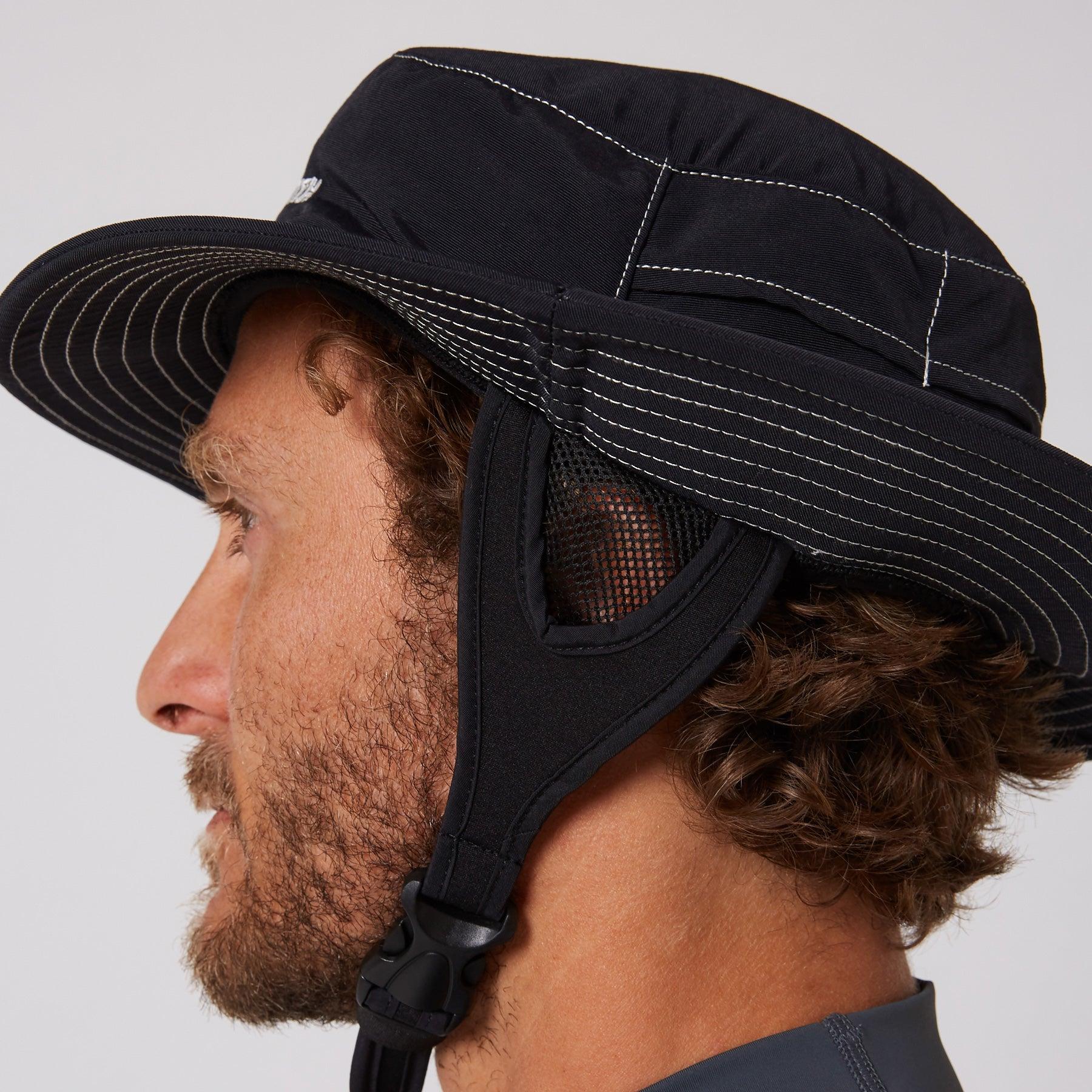 G-Land Soft Peak Surf Hat - Black