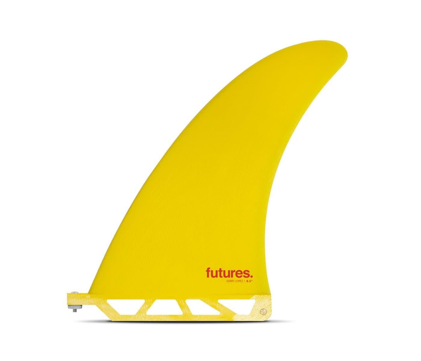 Futures GERRY 8.5" SINGLE FIN - Yellow