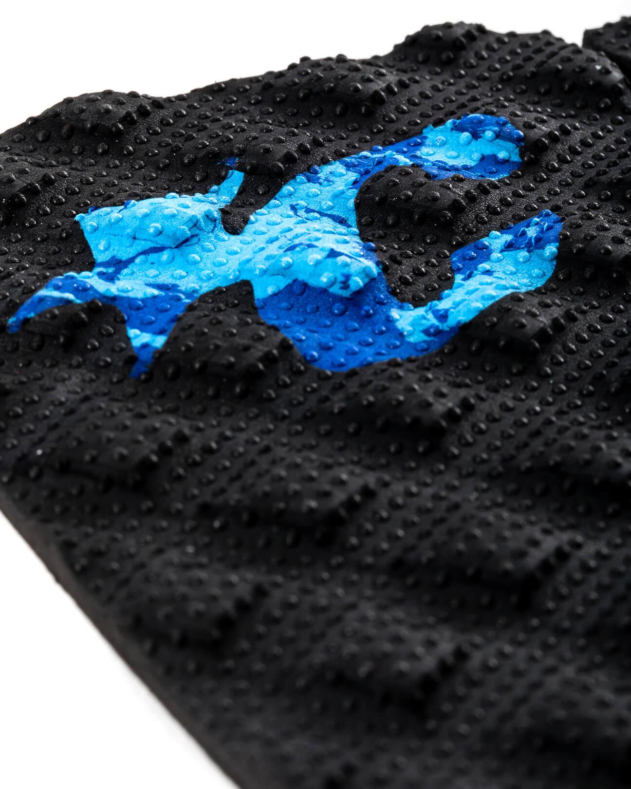 Creatures of Leisure Jack Freestone Lite Tail Pad - Black Cyan Royal Swirl Chex close up