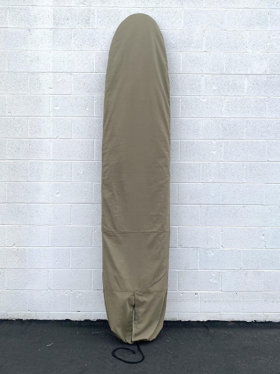Green Fuz Army Log Board Bag back