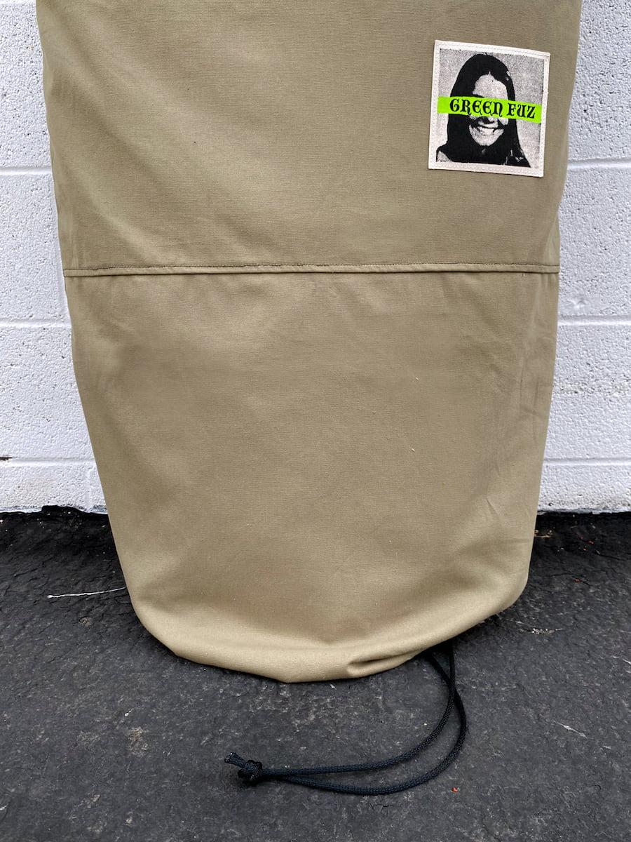 Green Fuz Army Board Bag