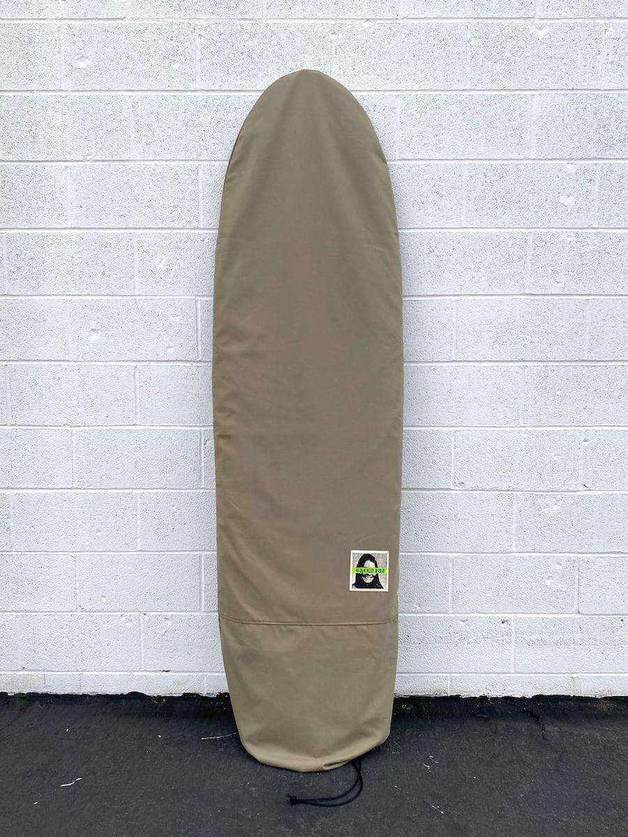 Green Fuz Army Board Bag front