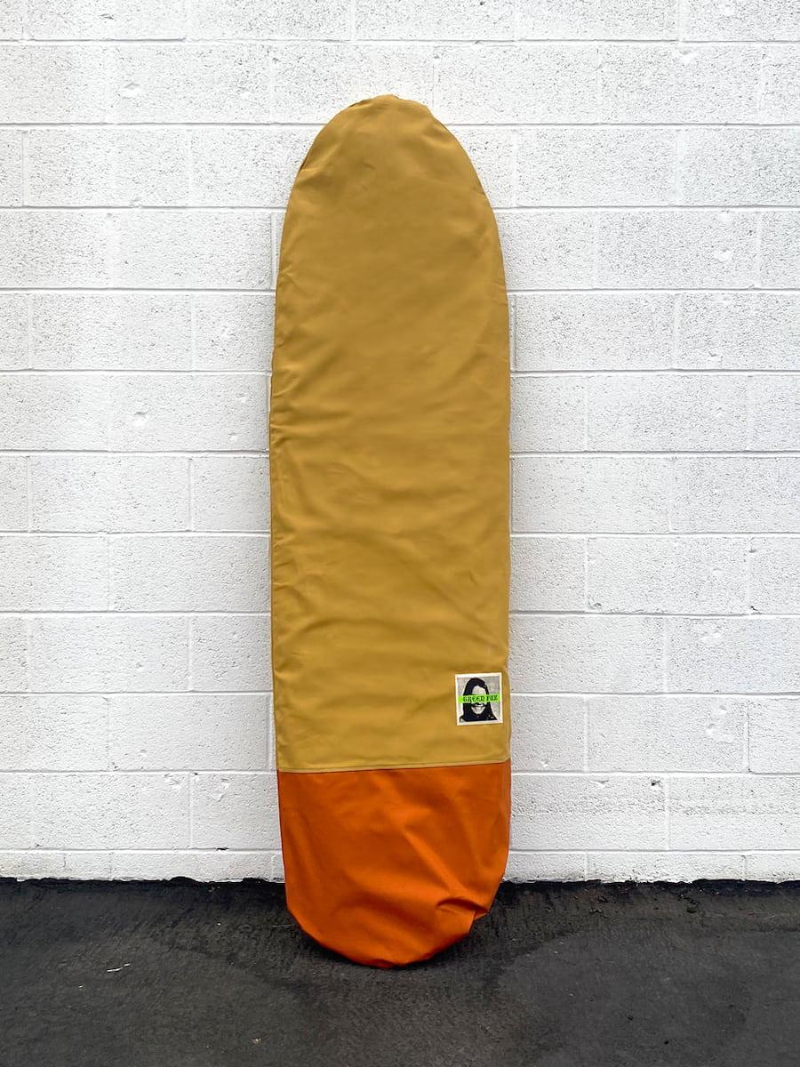 Green Fuz Gold Soundz Board Bag front