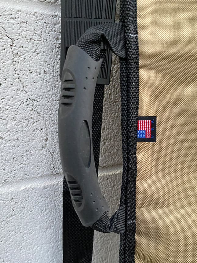 Green Fuz Transmission Fish/Hybrid Board Bag handle