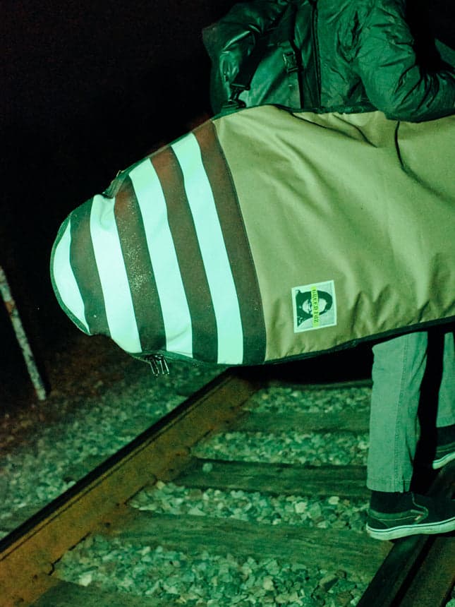 Green Fuz Transmission Fish/Hybrid Board Bag