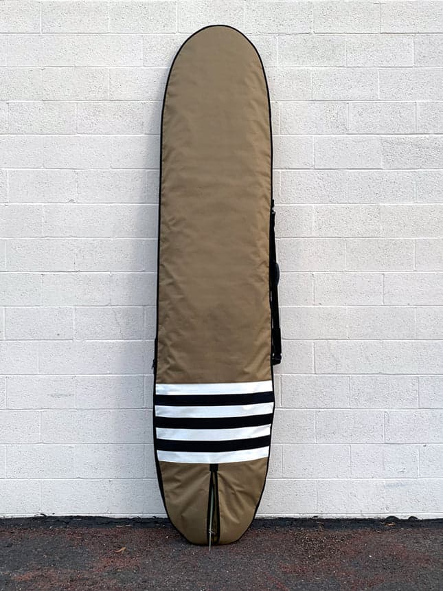 Green Fuz Transmission Longboard Bag back