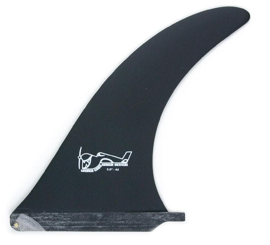 Greenough 4-A 9" Black Single Fin