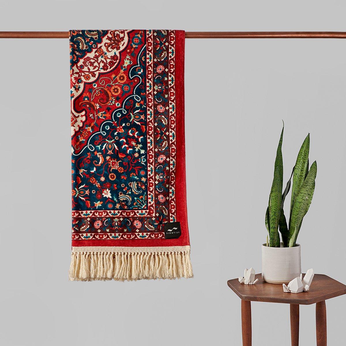 Slowtide Haven Towel hanging