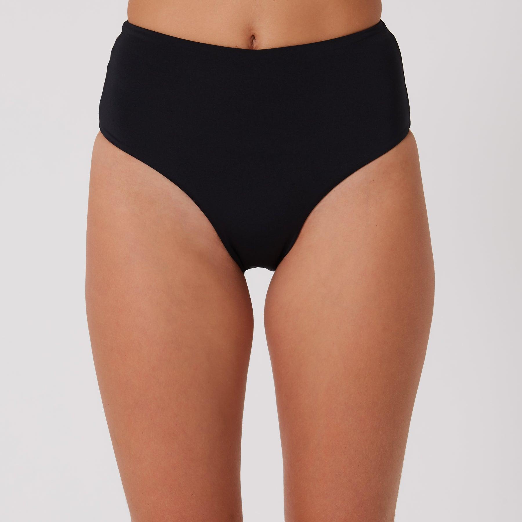 Hyams Retro High Pant Black Front
