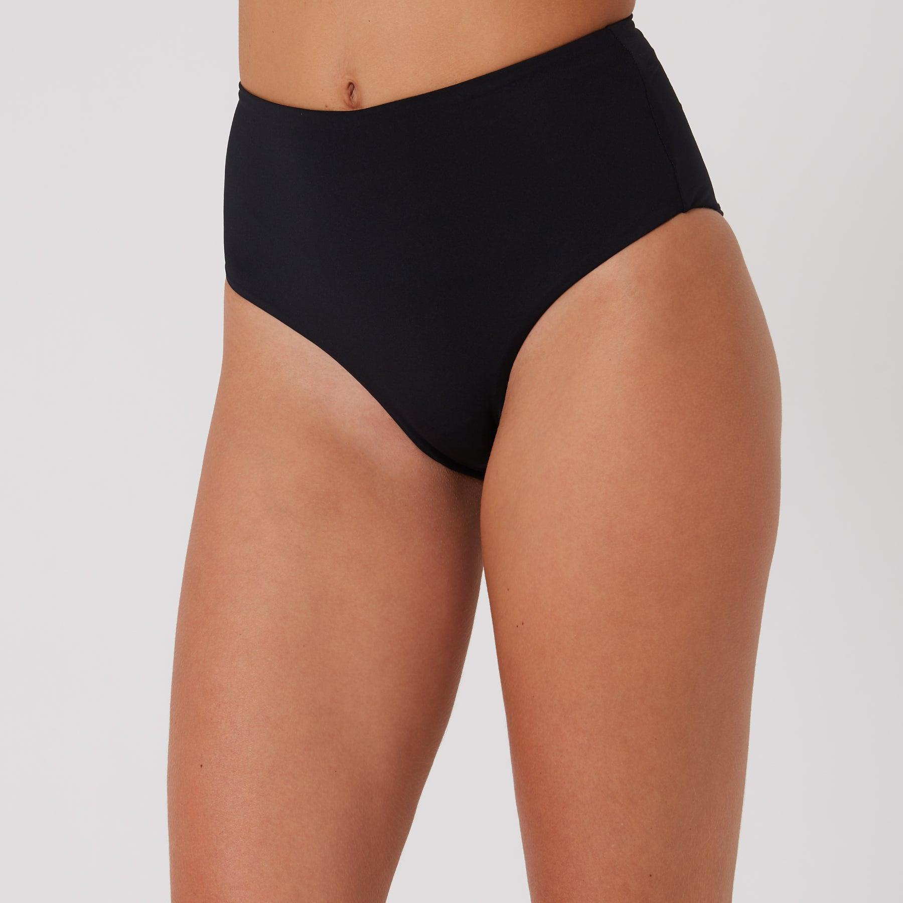 Hyams Retro High Pant Black Front Angle