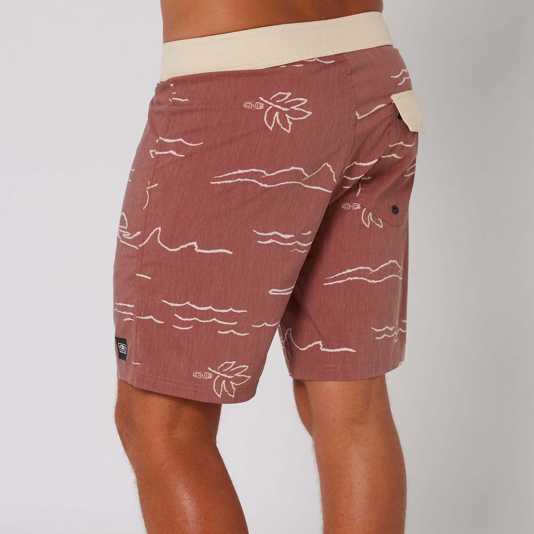 Jammer 18" Boardshort - Brick
