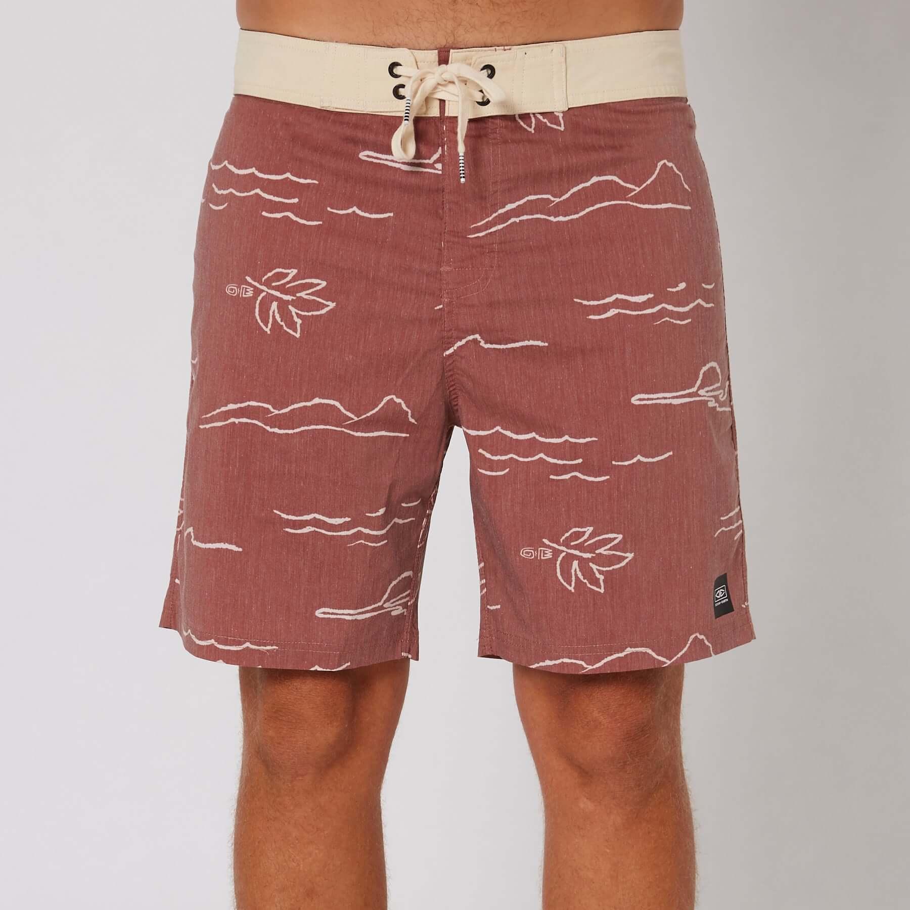 Jammer 18" Boardshort - Brick