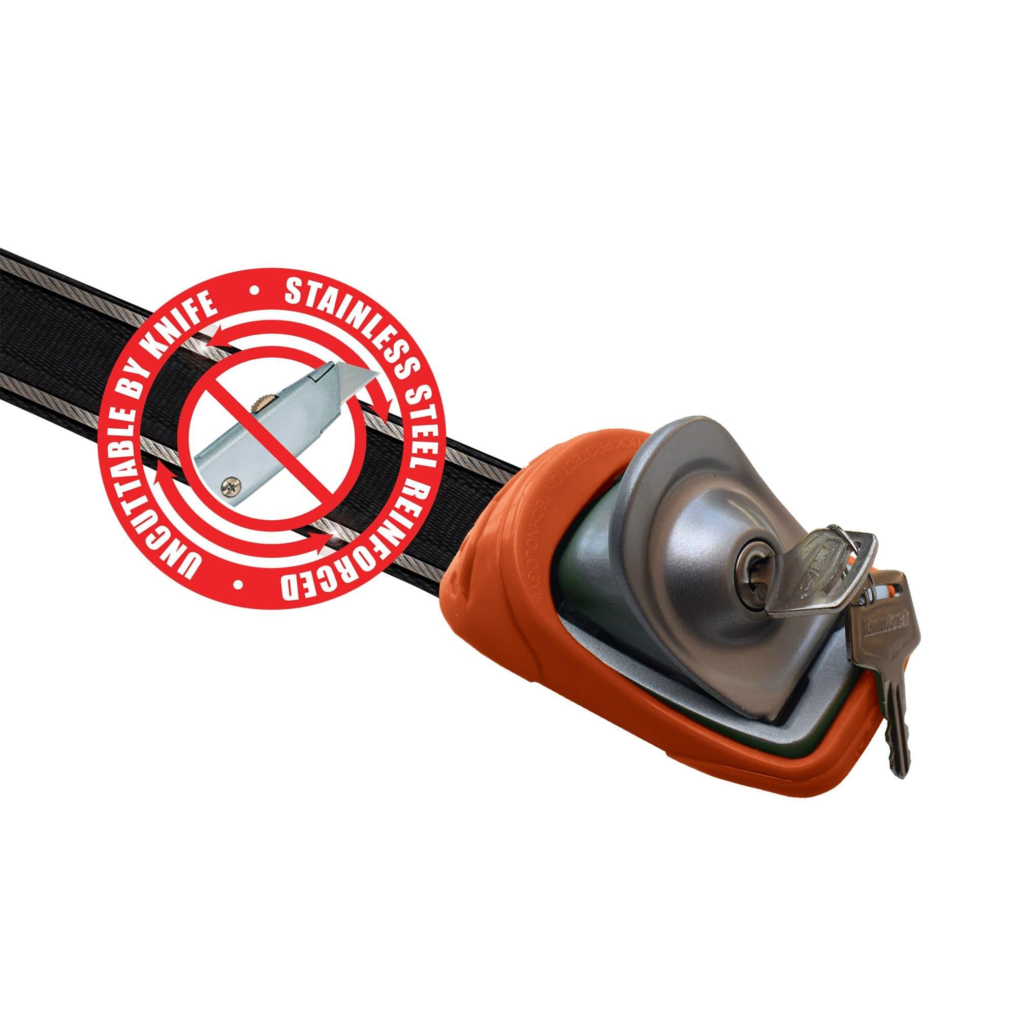 Kanulock Lockable Tiedown Straps Anti Cut