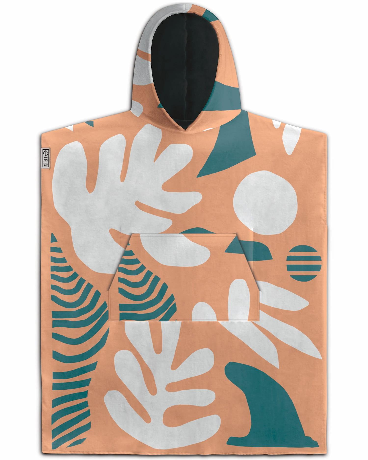 LEUS Chris Nixon ECO Changing Poncho towel - Front