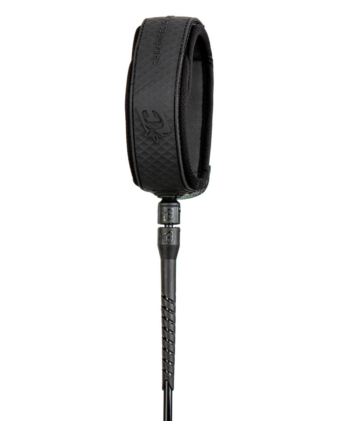 9FT RELIANCE LONGBOARD KNEE LEASH - BLACK
