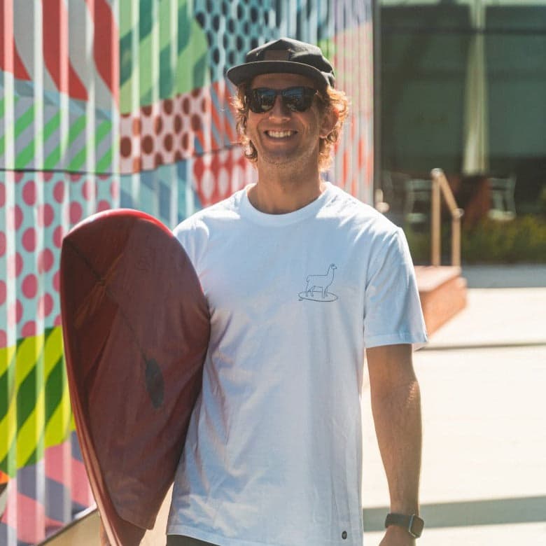 Surfer shirt white