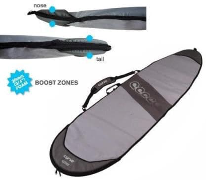 Curve Travel Fish Surfboard Bag zones