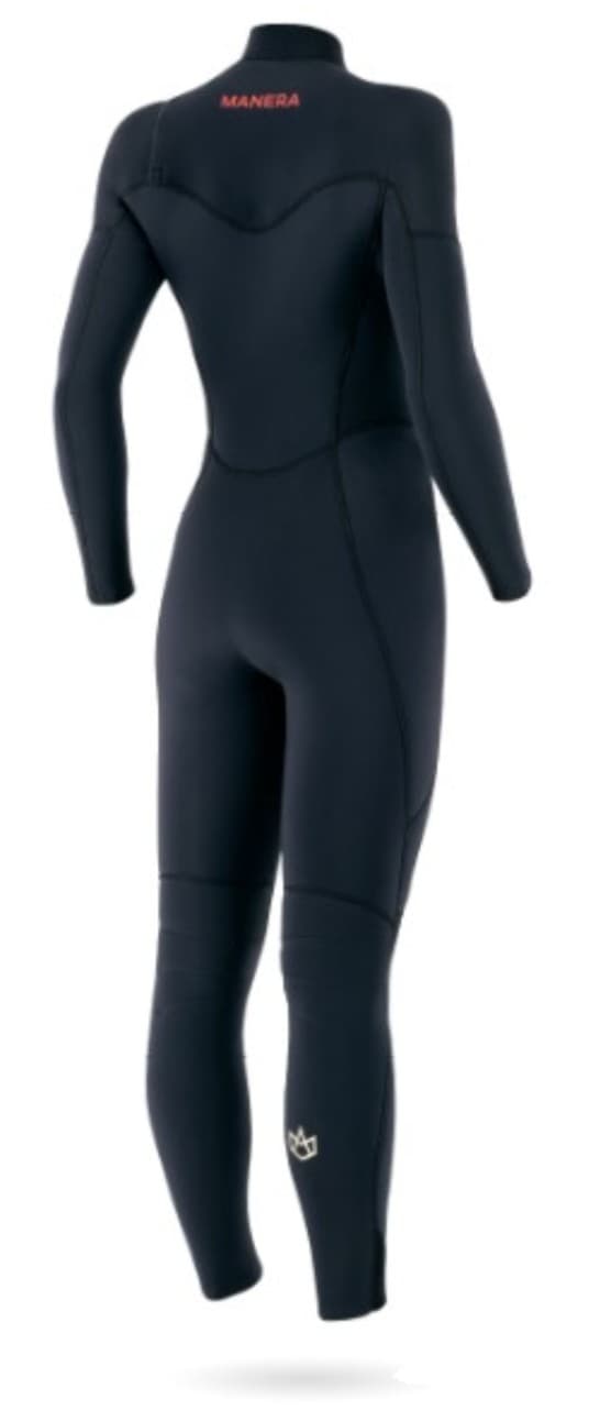 Manera Meteor Women Magma 5/4/3 Front Zip - Black back