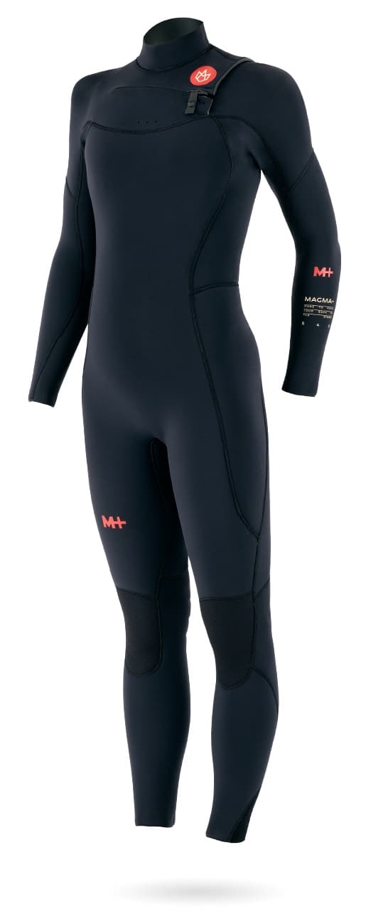 Manera Meteor Women Magma 5/4/3 Front Zip - Black - L