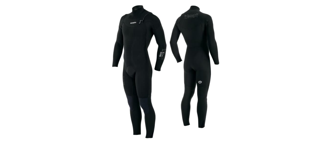 Manera Meteor X10D 4/3 Front Zip - Black - XXL