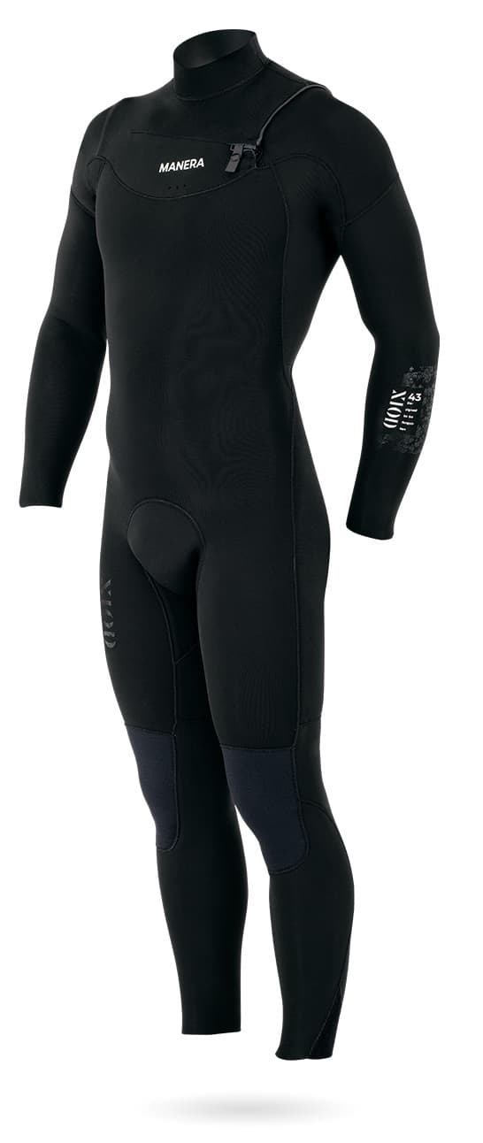 Manera Meteor X10D 4/3 Front Zip - Black