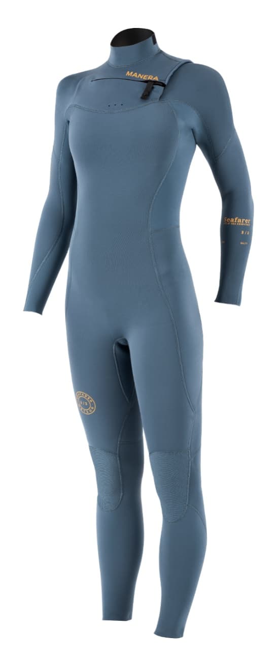 Manera Seafarer Women 3/2 Front Zip - Pewter