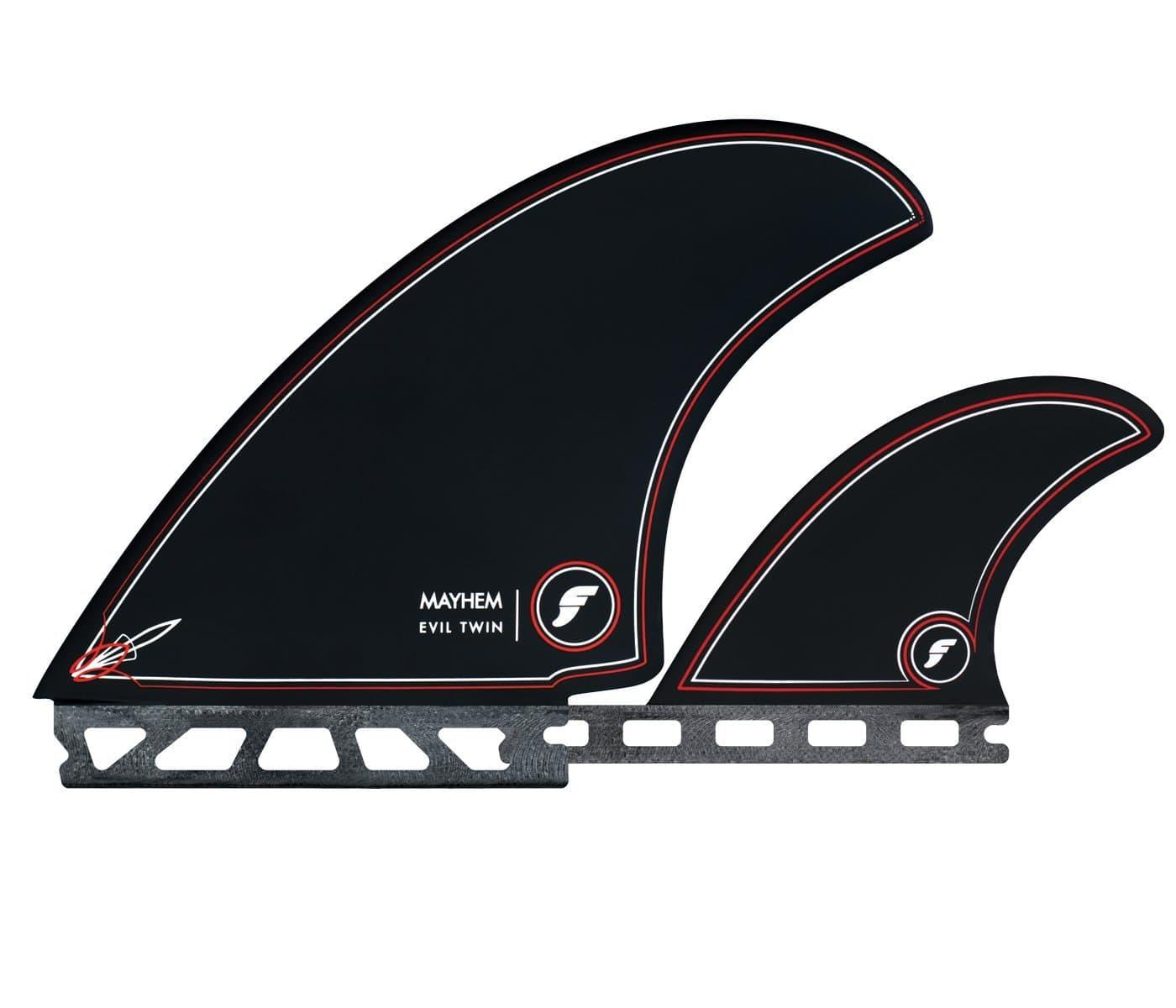 Futures Mayhem Evil Twin + 1 Surfboard Fin