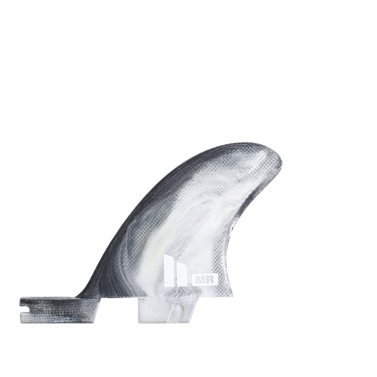 FCS II MR PC Tri Center Fin - Black/White Swirl