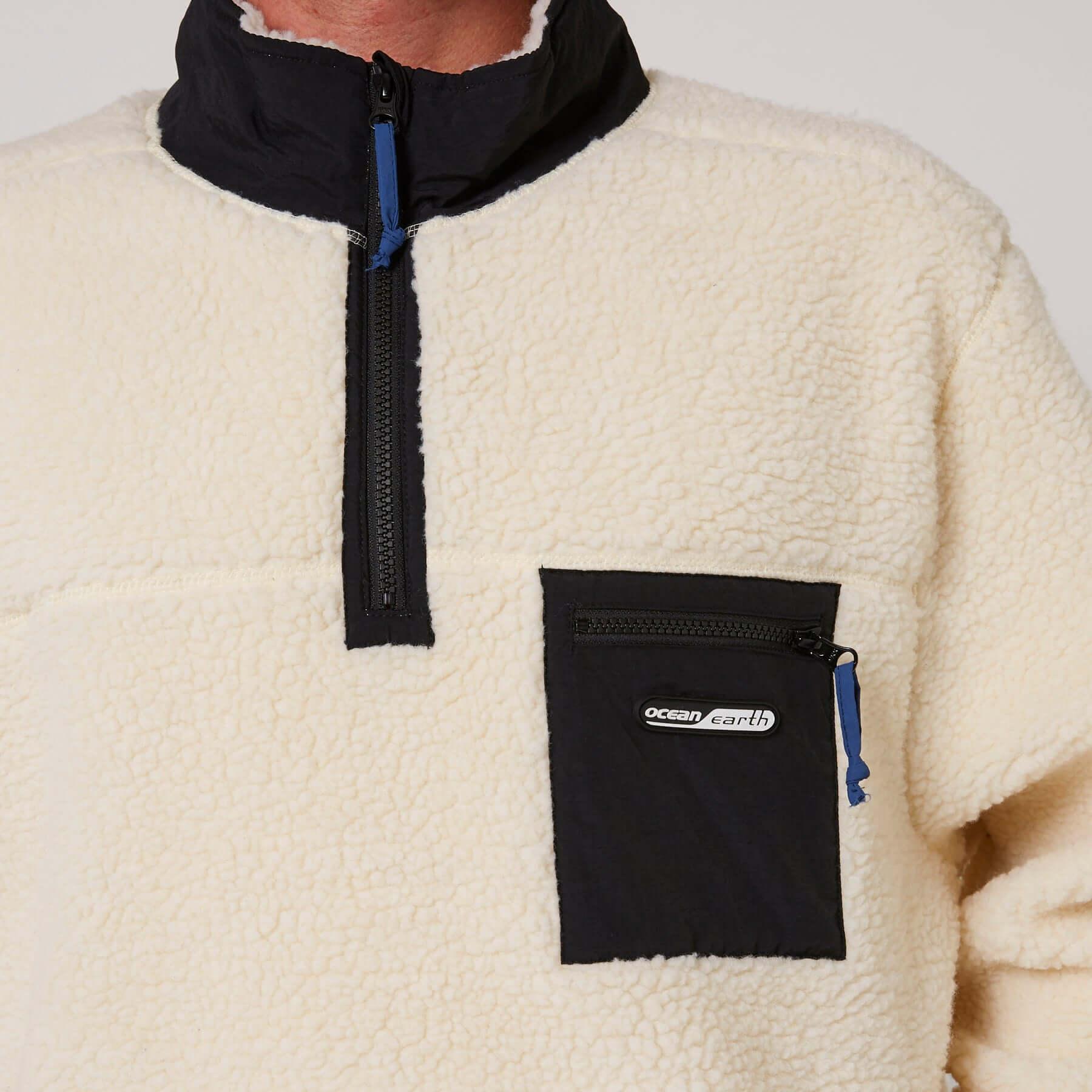 Reflex Sherpa 1/4 Zip - Natural