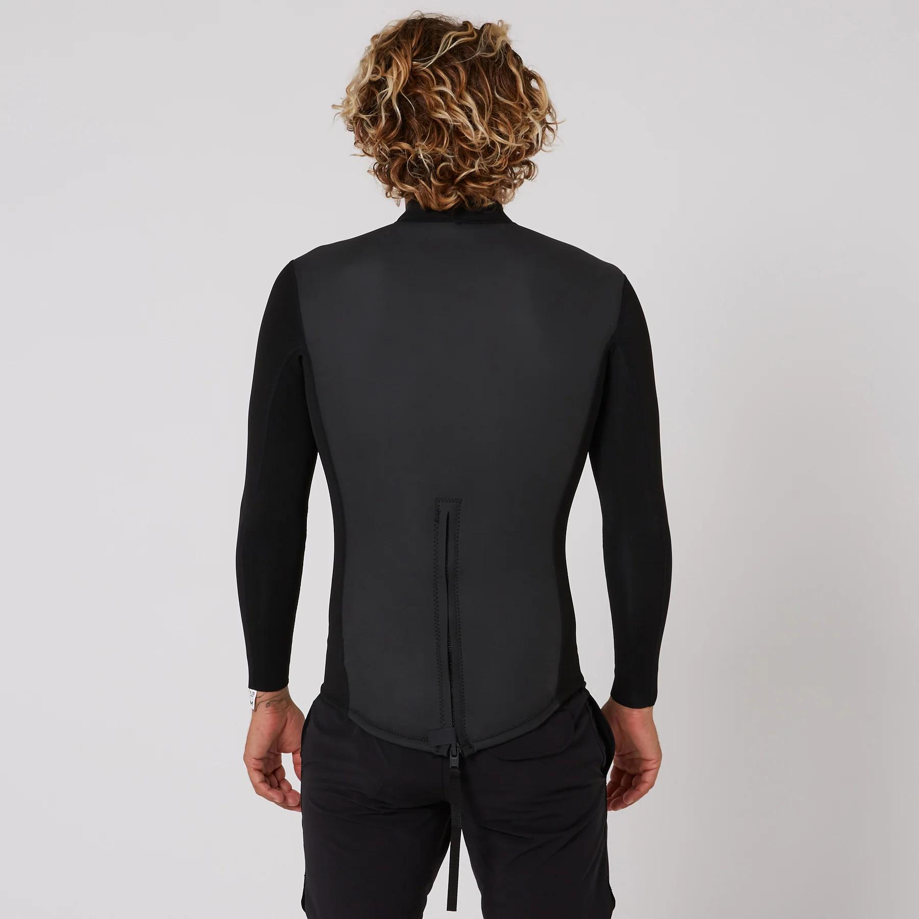 Ocean and Earth Heritage Back Zip Long Sleeve Vest - 1.5mm