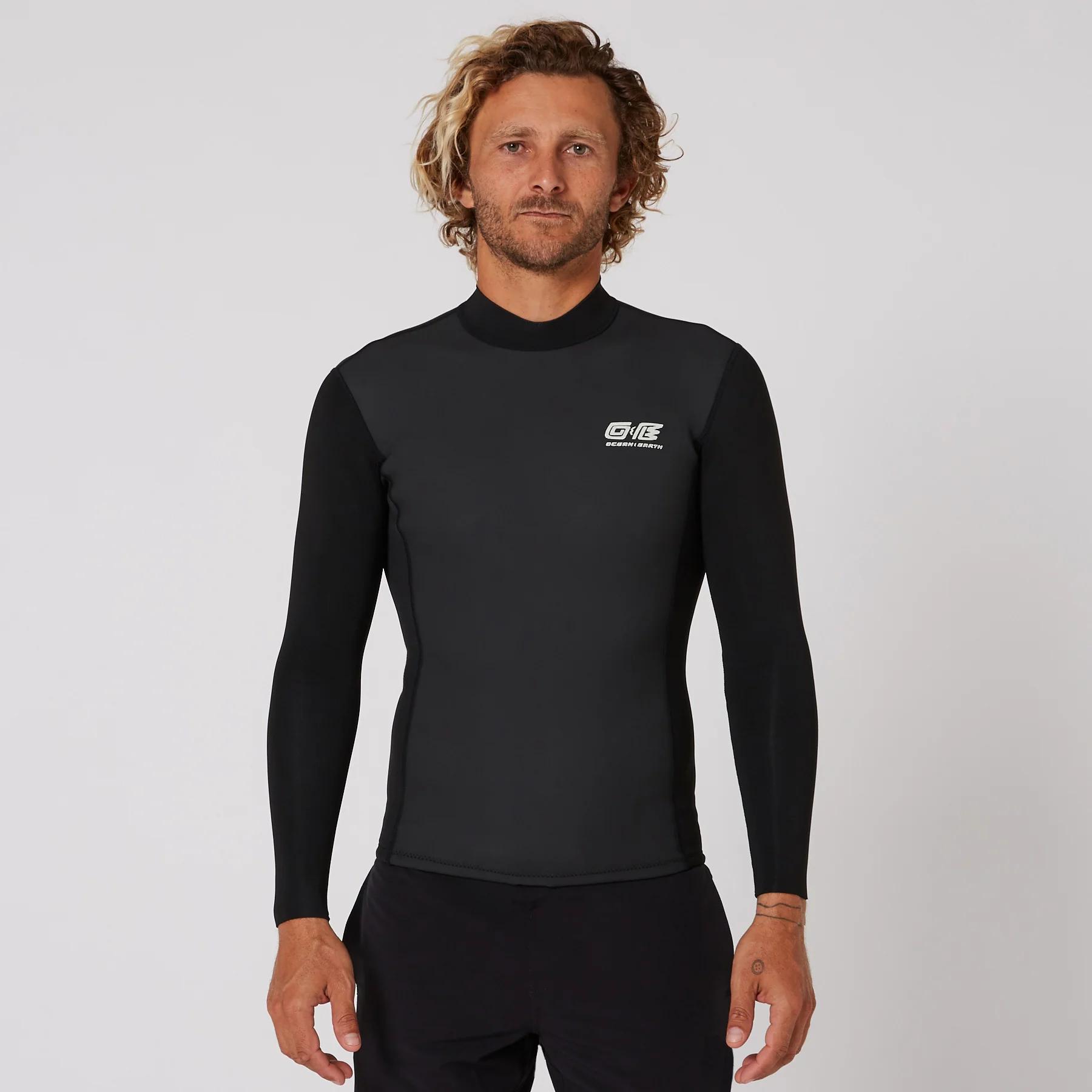 Ocean and Earth Heritage Back Zip Long Sleeve Vest - 1.5mm