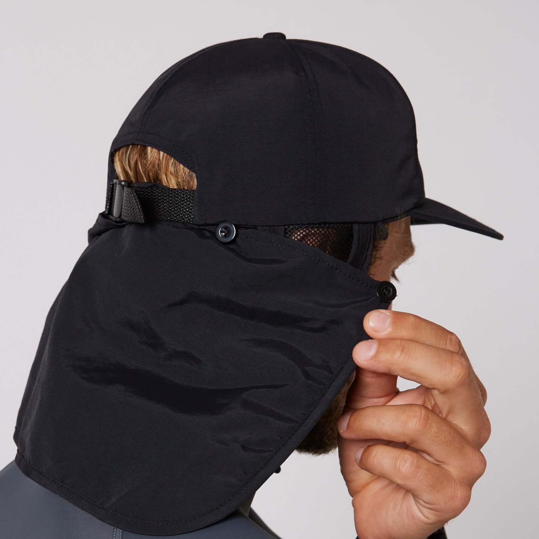 Ocean and Earth Bingin Strap Back Surf Cap - Black