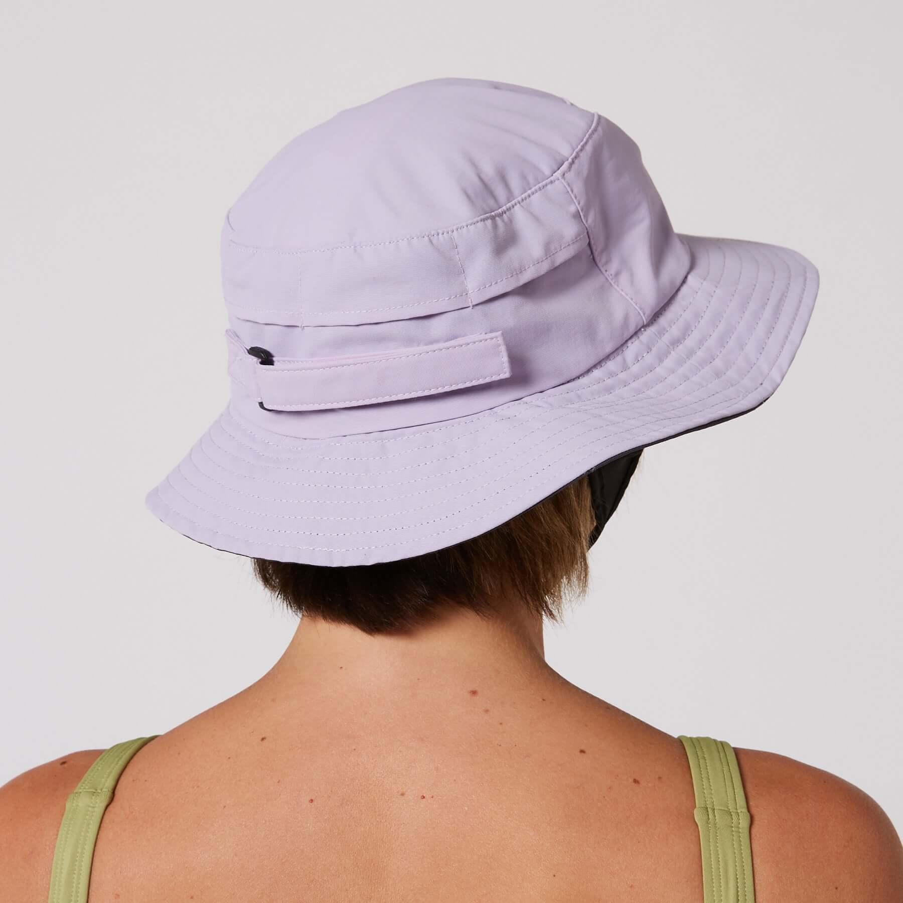 Ocean and Earth Indo Stiff Peak Surf Hat - Pale Lilac