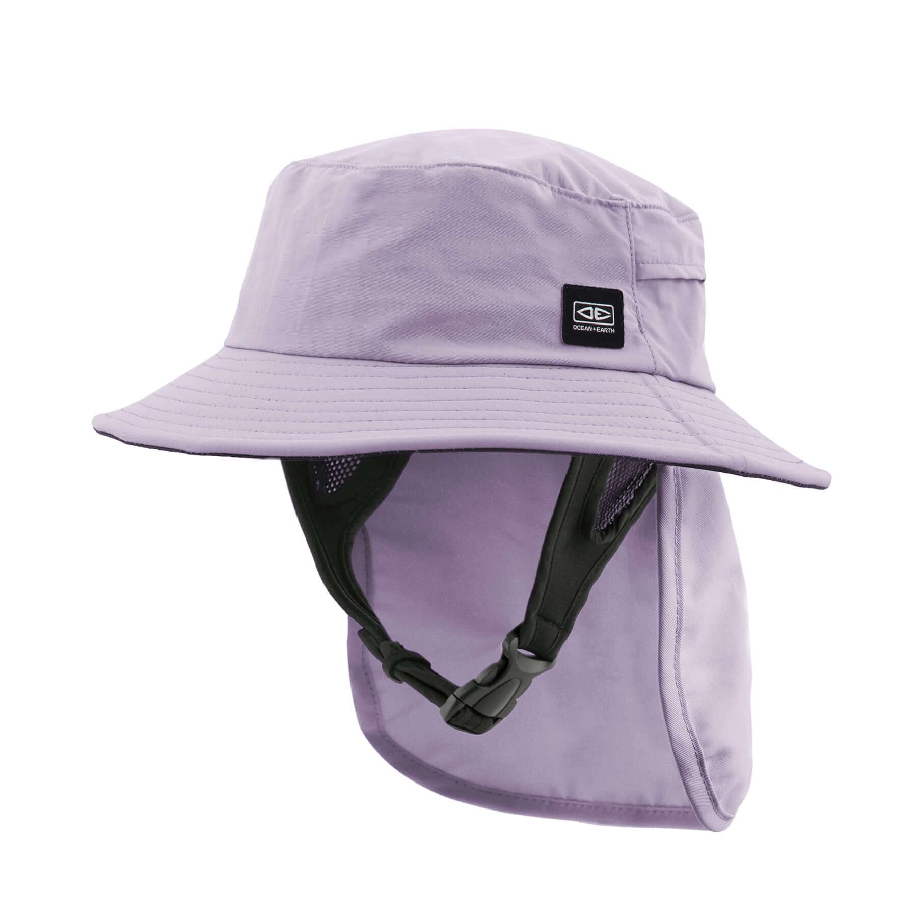 Ocean and Earth Indo Stiff Peak Surf Hat - Pale Lilac