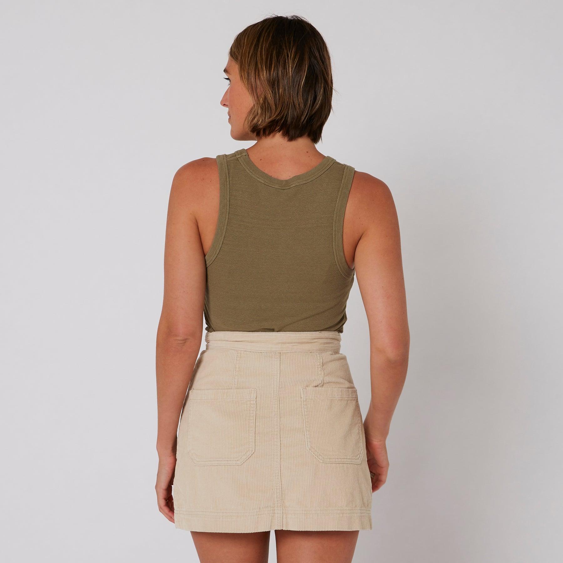 Rib Tank - Olive