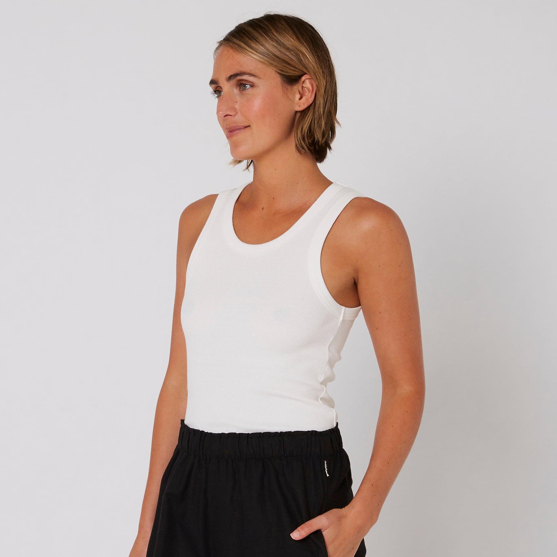 Rib Tank - White
