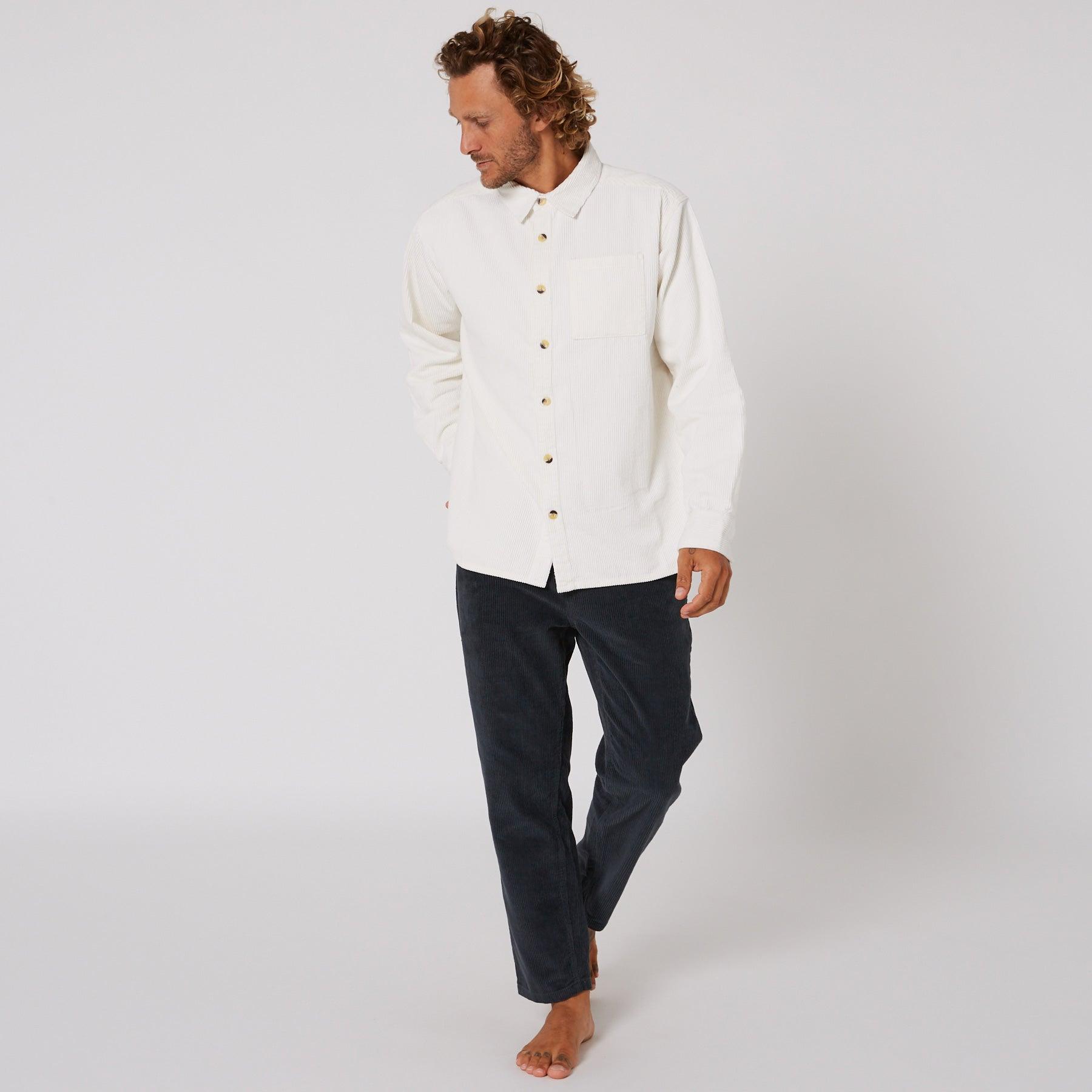 Ocean and Earth Sands Overshirt - Off White