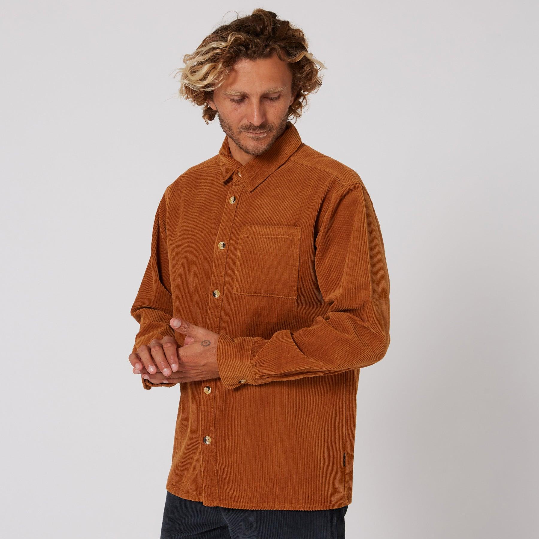 Sands Overshirt - Tobacco