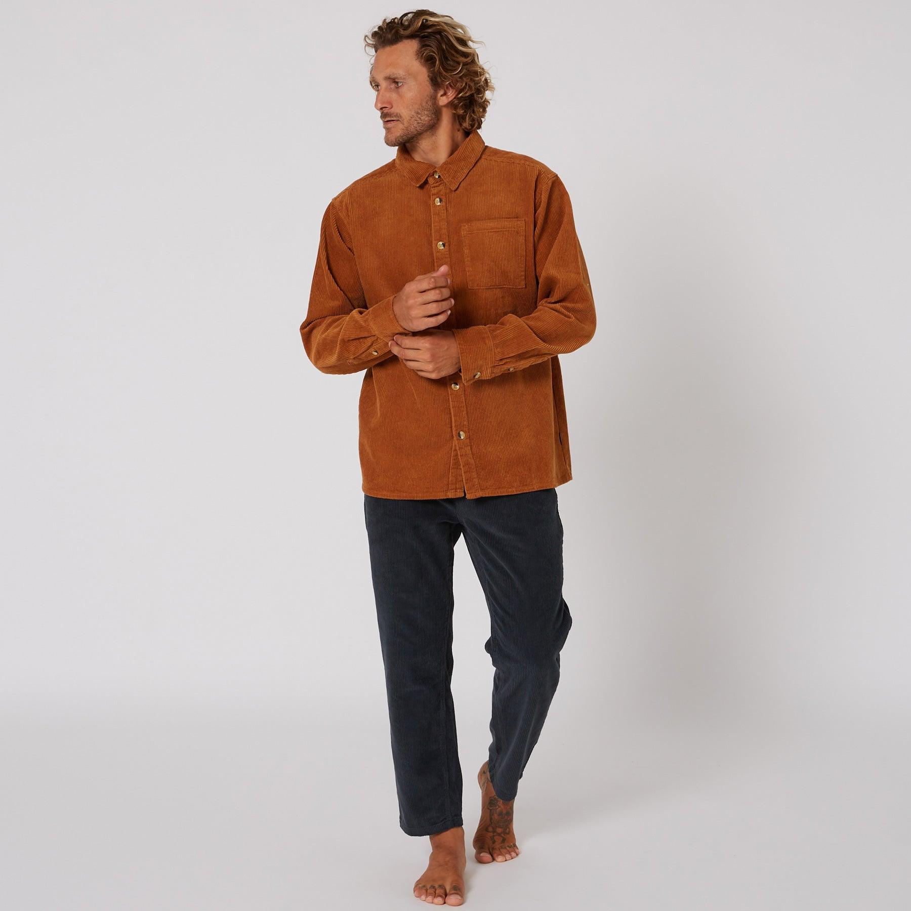Sands Overshirt - Tobacco