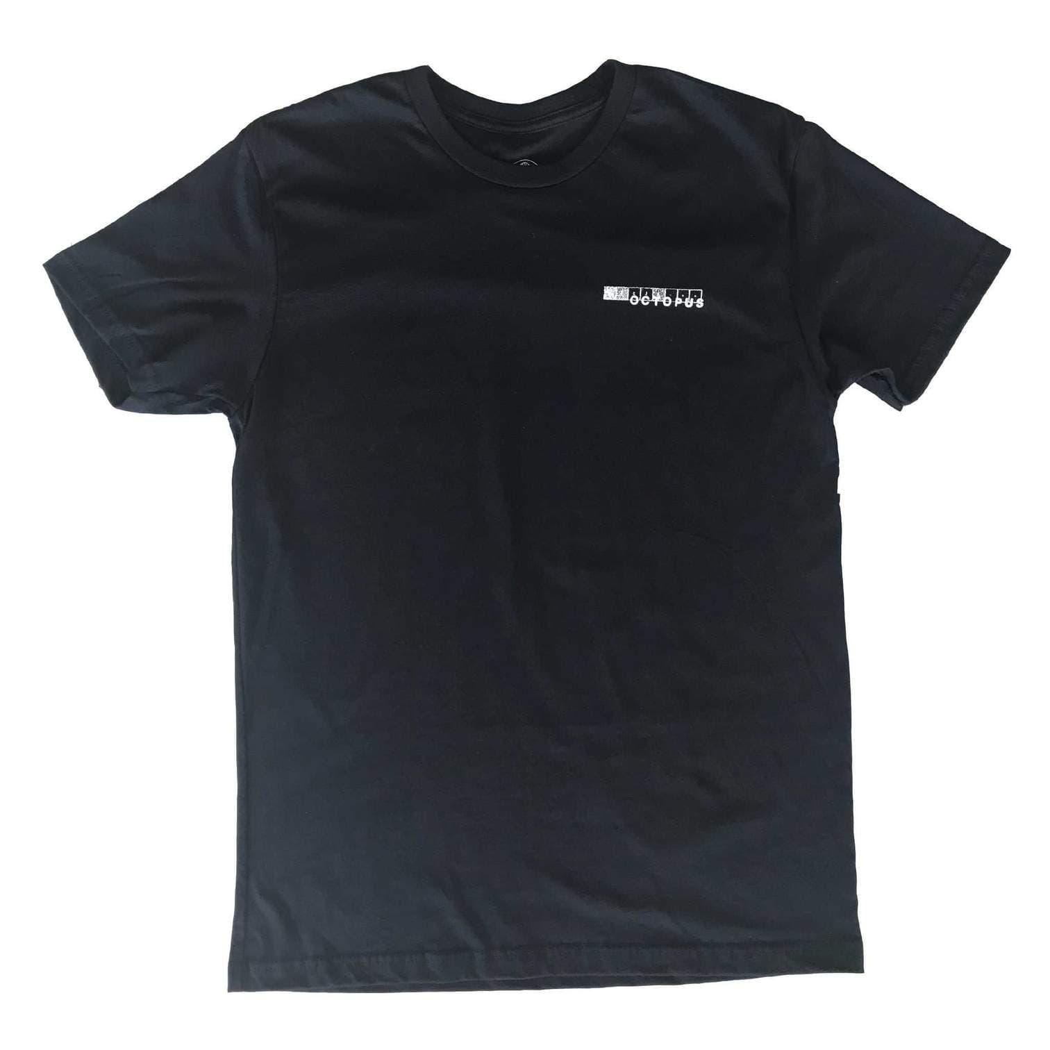 Octopus Juggernaut Tee - black - front