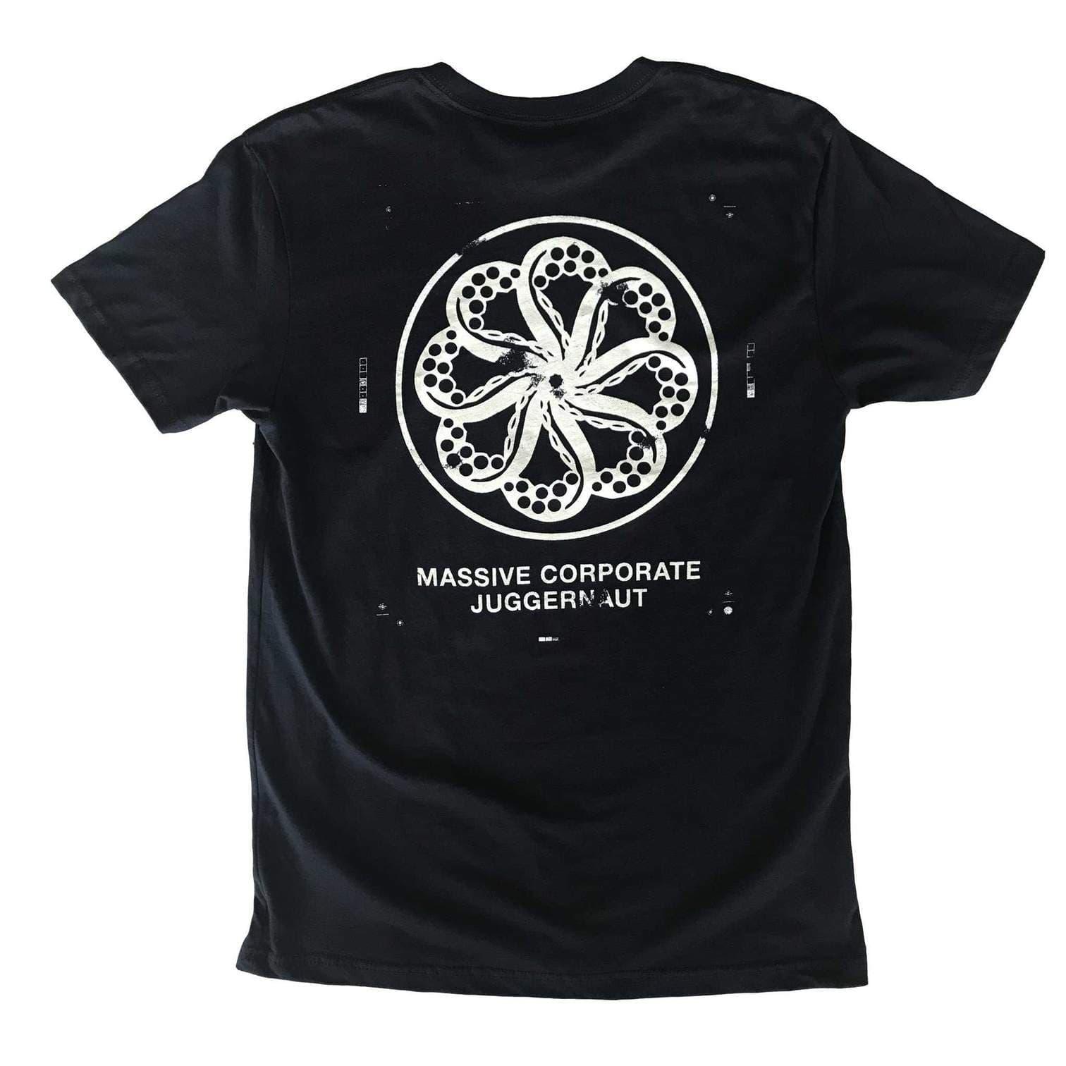 Octopus Juggernaut Tee - black - back
