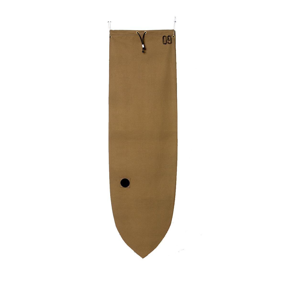 OLA CANVAS Bonzer Surfboard Bag - Ranger Brown - front
